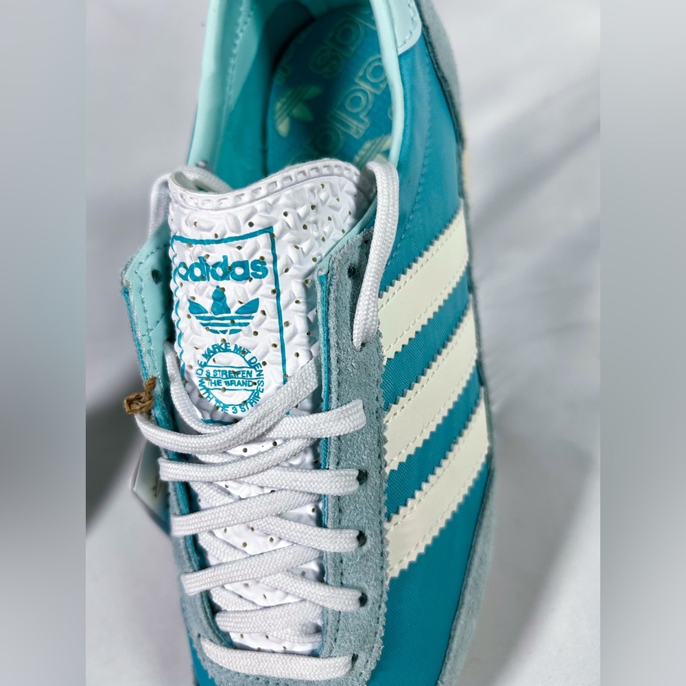 Adidas SL 72 OG Mint/Flash Aqua/Off White - Picture 8 of 8